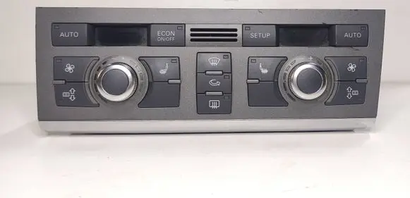 Audi A6 S6 C6 4F Climate control unit 4F2820043J 5HB00883316 4F0910043