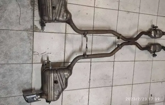 Mercedes-Benz ML W164 Exhaust gas pipe 1644908101