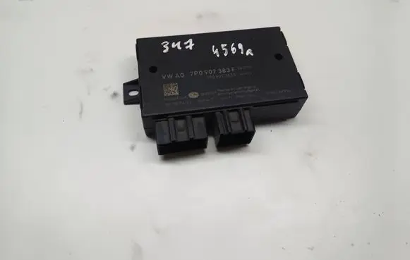 Volkswagen Touareg II Tow bar trailer control unit/module 7P0907383F 5DS01015422