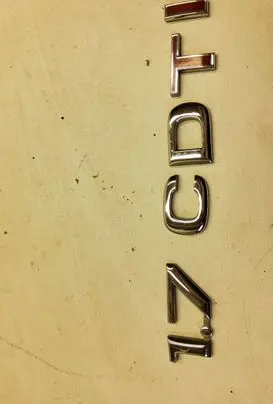 Opel Combo C Other badges/marks 