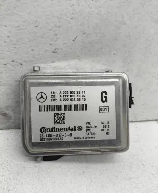 Mercedes-Benz C W205 Windshield/windscreen camera A2228201397 A2229025610 A2229002911