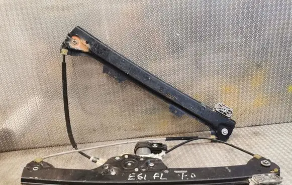 BMW 5 E60 E61 Front door window regulator with motor 7184384