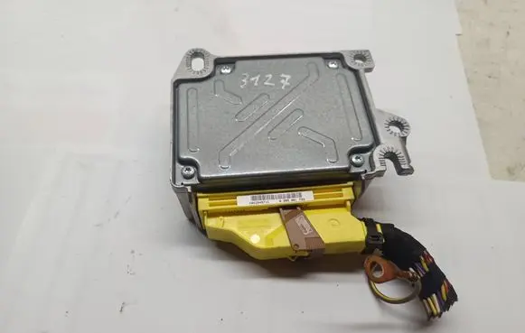 Volkswagen Touareg I Airbag control unit/module 3D0909601E 0285001733