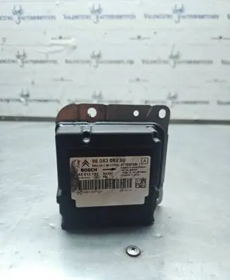 Peugeot 2008 I Airbag control unit/module 9808309280 3B10171201 B10171201
