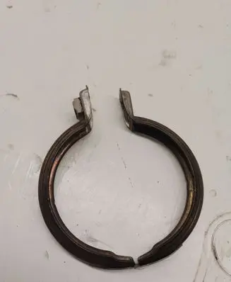 BMW 7 G11 G12 Muffler pipe connector clamp 7620508