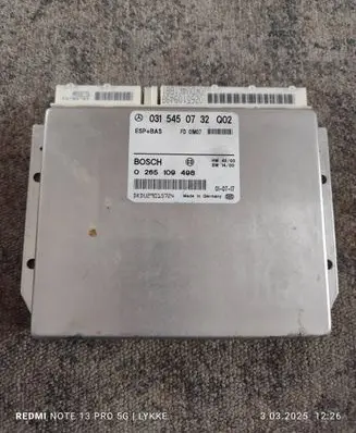 ESP (stability system) control unit