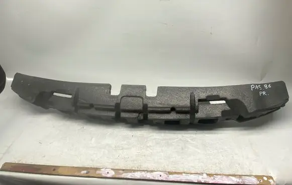Front bumper foam support bar
