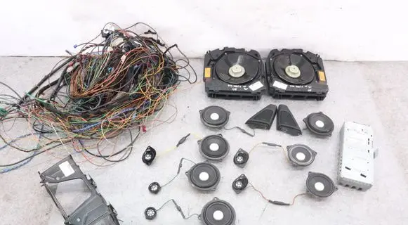 BMW 5 F10 F11 Audio system kit 9243496 9169687 9169688