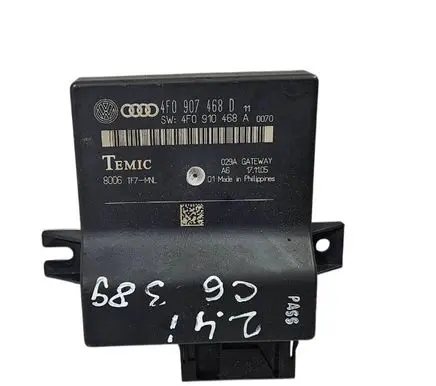 Audi A6 S6 C6 4F Gateway control module 4F0907468D 8006 4F0910468A