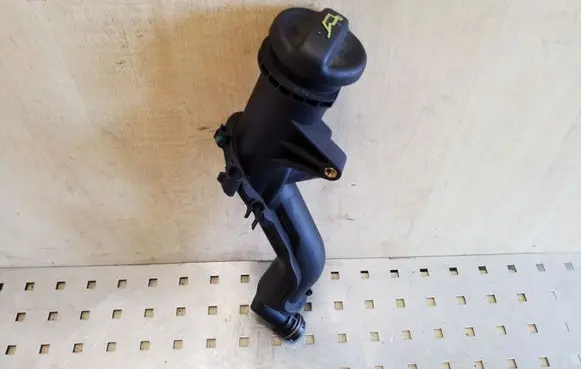Peugeot 307 Oil fill pipe 9654733980