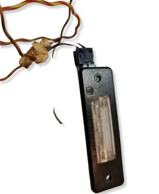 BMW 5 E34 Number plate light 63261378056 24715