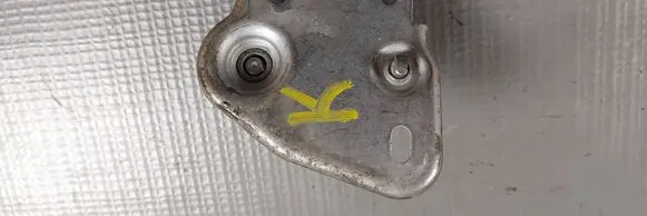 Skoda Superb B8 (3V) Engine bonnet/hood lock/latch loop/hook 3v0823185