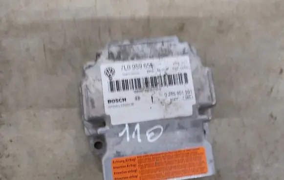 Volkswagen Touareg I Airbag control unit/module 7L0959655