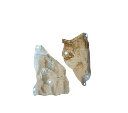 Audi Q7 4M Exhaust heat shield 4M0825729A 4M0825730