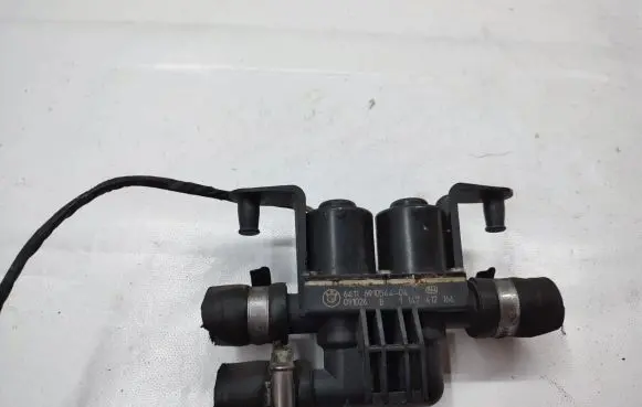Coolant heater control valve