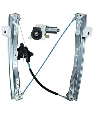 Lancia Voyager Sliding door window regulator with motor 68030655AA 0130821471