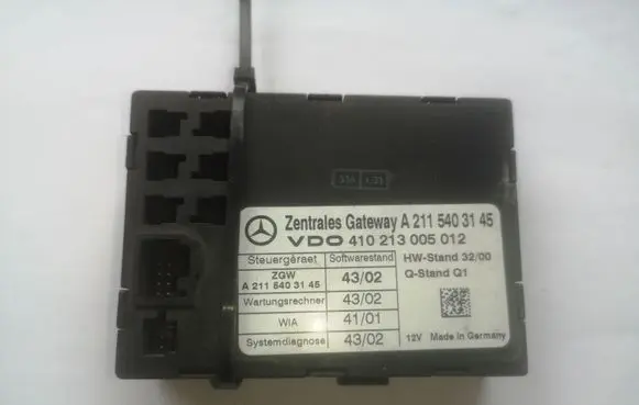 Mercedes-Benz E W211 Gateway control module A2115403145 410213005012