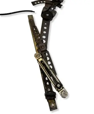 Mercedes-Benz W123 Front window lifting mechanism without motor 1237202046