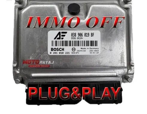 Volkswagen Sharan Engine control unit/module 038906019BF 0281010221
