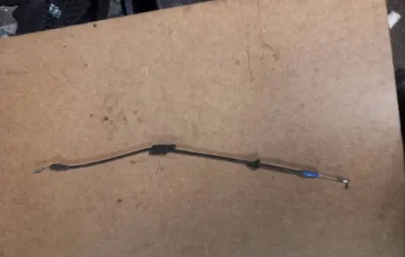 Rear door cable line