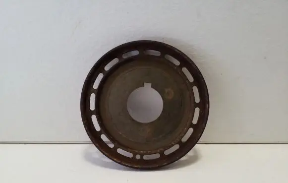 Opel Vivaro Crankshaft pulley 9661107080