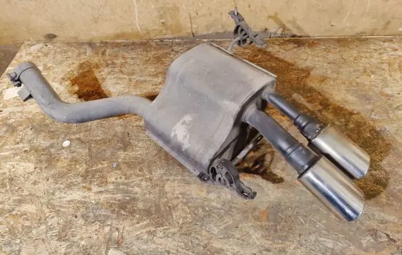 Maserati Quattroporte Double Muffler 