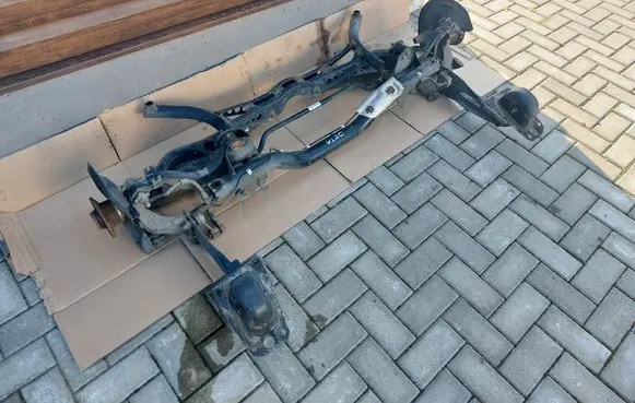 Rear axle beam