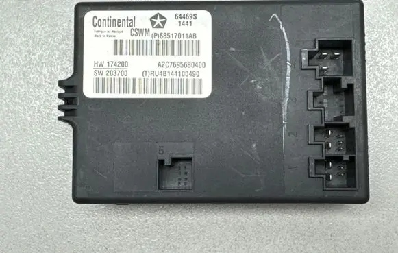 Chrysler Pacifica Seat control module 68517011AB RU4B144100490 A2C7695680400