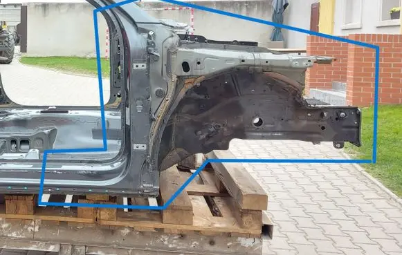 Audi RSQ3 Front quarter panel