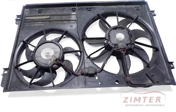 Volkswagen PASSAT B7 Electric radiator cooling fan 1K0121207BC 1K0121205AD 1K0121223