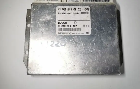 Mercedes-Benz S W220 ABS control unit/module 0315450932 0265109497