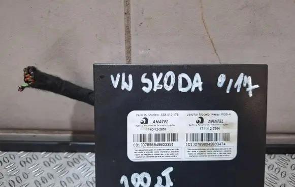 Skoda Octavia Mk3 (5E) Keyless (KESSY) go control unit/module 5Q0959435C