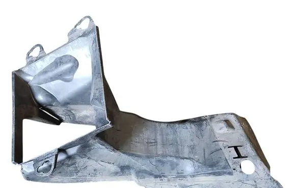 Audi A6 S6 C6 4F Intercooler air channel guide 4F0145333E