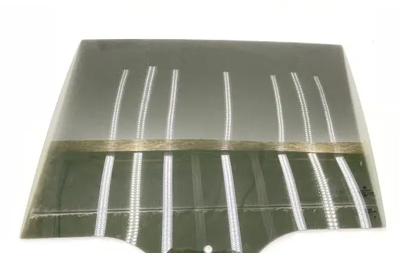 Volkswagen Touran III Rear door window glass 5TA845025A 43R011595 E000199