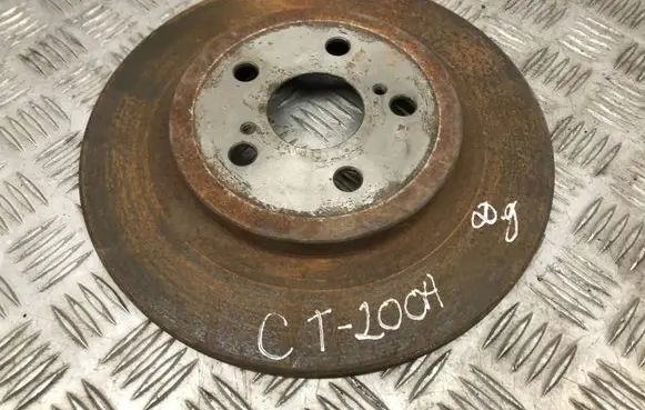 Lexus CT 200H Rear brake disc