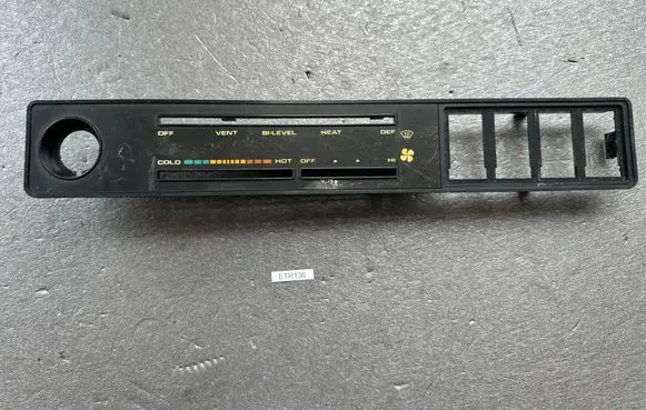 Isuzu Trooper Climate control/heater control trim 7547001051