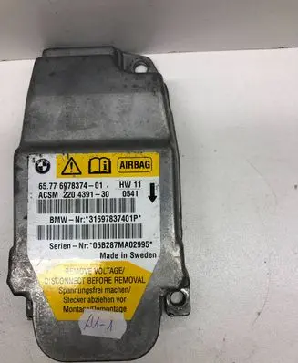 BMW 5 E60 E61 Airbag control unit/module 6978374