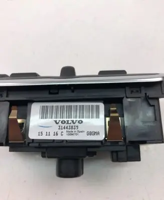 Volvo V60 Light switch 31443839