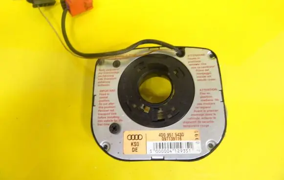 Audi A4 S4 B5 8D Airbag slip ring squib (SRS ring) 4D0951543D