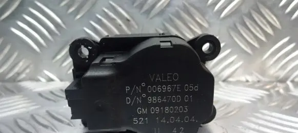 Opel Signum A/C air flow flap actuator/motor 09180203