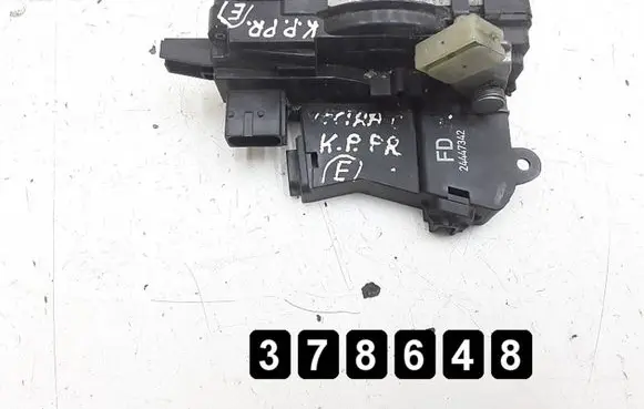 Opel Vectra C Front door lock 24447342