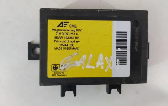 Ford Galaxy Immobilizer control unit/module 7MO953257C 95VW19A366BB 5WK5633