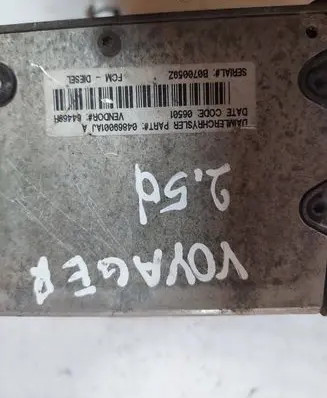 Chrysler Voyager Fuse box set 04869001AJ B070059Z