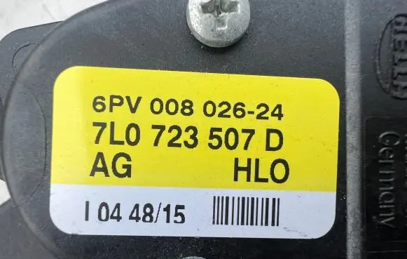 Volkswagen Touareg II Pedal assembly 7L0723507D 6PV00802624