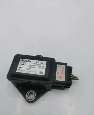 Mercedes-Benz E W211 ESP acceleration yaw rate sensor 0265005246 A0025426618