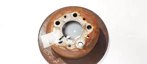 Peugeot Boxer Rear brake disc neventiliuojamas