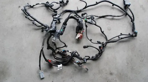 Citroen C4 II Picasso Engine installation wiring loom 9803042080