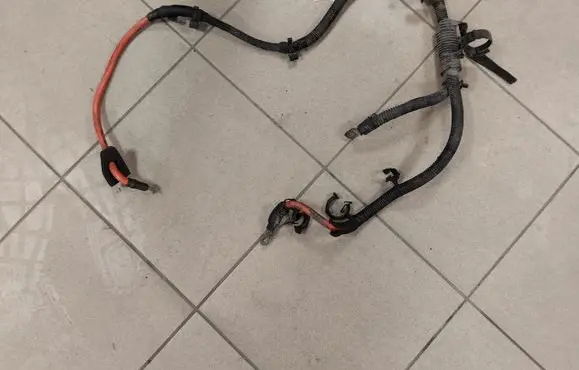 Volvo S80 Negative earth cable (battery)