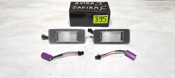 Opel Astra J Number plate light V-031906