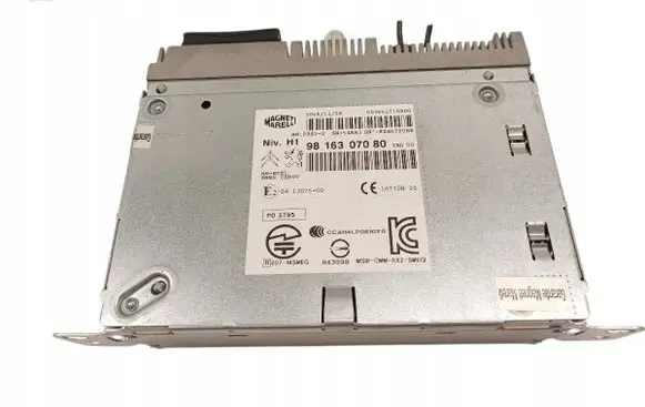 Citroen C4 Cactus Radio/CD/DVD/GPS head unit 9816307080
